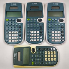 Lot De 4 CALCULATRICES TI-30XS