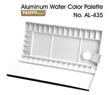 Palette d'aquarelles en aluminium HEUNG IL 13,20,26,30,35,39,65 compartiments...