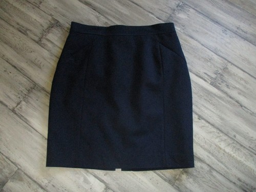 Jupe crayon bleu marine - ,