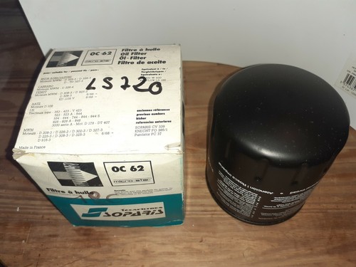 Filtre huile 720 oc62 - filtre,