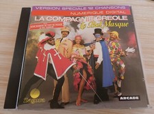CD LE BAL MASQUE LA COMPAGNIE CREOLE 12 TITRES 1984 NUMERIQUE JOSE SEBELOUE