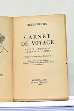 LIVRE ANCIEN BERTIN CARNET