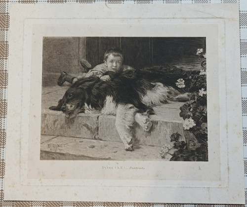 Ancienne gravure étienne - ancienne,