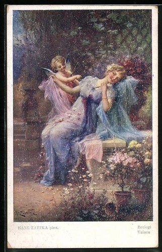 Carte postale artiste hans - d'artiste,