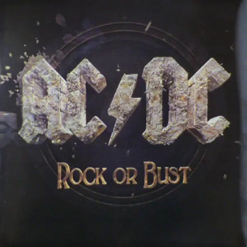 Rock bust livret - ac/dc, or