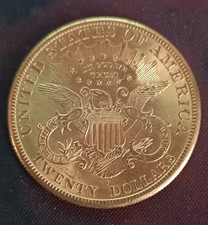 Rare – Pièce en Or 20 Dollars Liberty Head 1898-S – Double Eagle – San Francisco