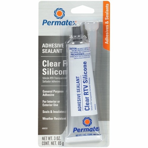 Permatex 80050 clear rtv - permatex,