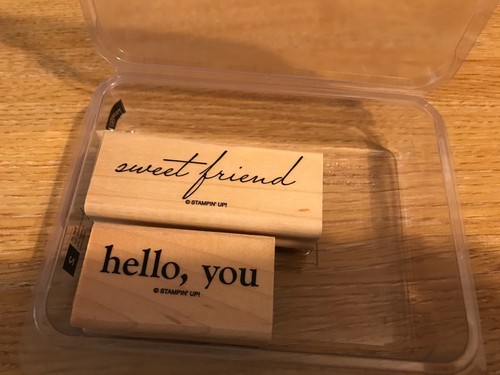 Stampin lot de tampons - stampin', up