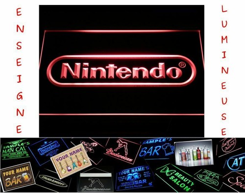 Led panneau rétro nintendo - rÉtro,