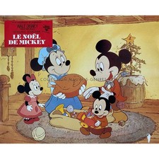 MICKEY CHRISTMAS CAROL French Lobby Card N01 - 10x12 in. - 1983 - Walt Disney, A