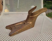 Ancien tire botte - tire-botte, laiton