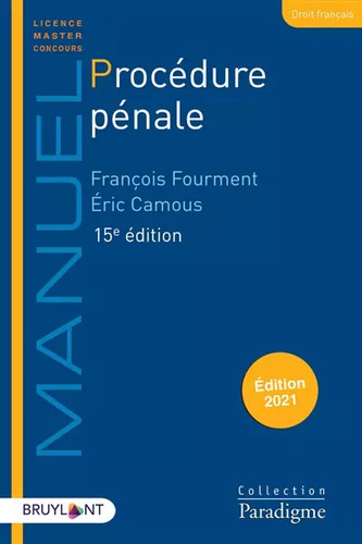 Procédure pénale françois - procédure, pénale,
