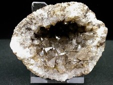 QUARTZ FUMÉ, PETITE GÉODE -