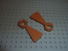 2 x Escalier LEGO Medium Nougat Staircase spiral riser Réf 40243 Set 75954/41196