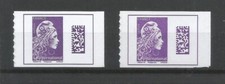 TIMBRES FRANCE NEUFS**  issus de "Carnet Marianne International" Autoadhésifs 2T