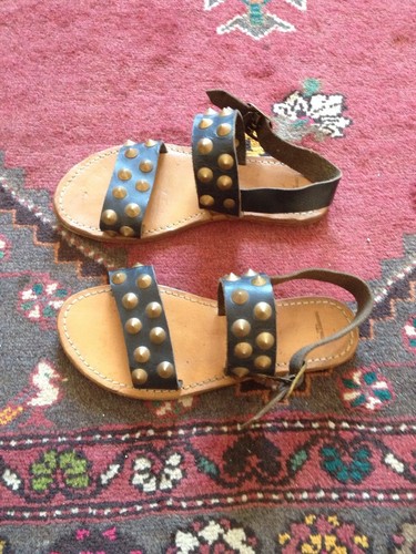 Spartiates sandales cuir - spartiates,