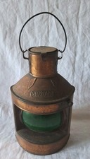 Lampes décoratives Tribord en cuivre pour navire Bateau Marine Ancien Vintage 