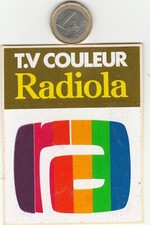 AUTOCOLLANTS C15.  Tv. RADIOLA