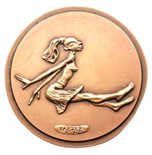 MED 51. MEDAILLES ARTISTIQUE DE LA  PROMOTION " LA PETITE DANSEUSE "  N° 023/125