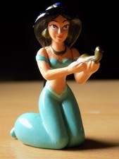 Figurine de Jasmine lampe magique Aladdin Disney YUJIN Rare
