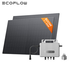 Kit solaire EcoFlow STREAM Micro-onduleur 800W panneaux solaires PV 2 × 400W