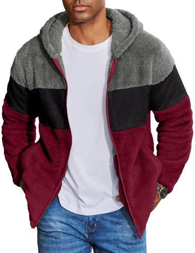 Veste polaire teddy pour - polaire, homme