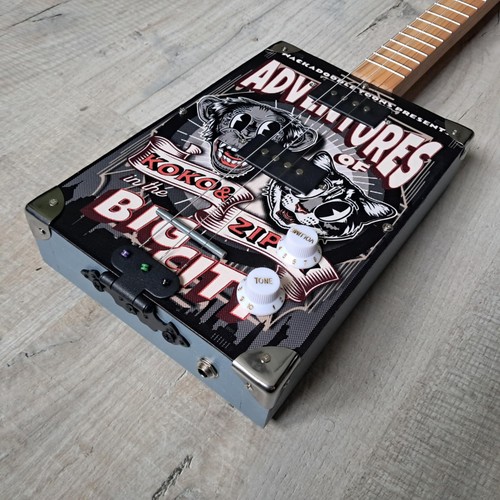 Cigar box guitar - cigar, g