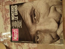 Paris Match n° 2217 du 21 novembre 1991 - La mort de Yves Montand (COLLECTOR)