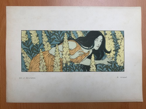 Eugène grasset lithographie - grasset,
