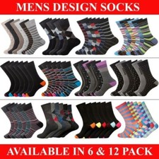 Chaussettes Hommes Riche en Coton Décontracté Travail SPORTS Ras 6 12 Taille UK