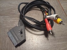 Péritel Prise IN/Out Rouge Blanc Jaune Rca 3 X Prises audio Vidéo Câble 1.5m