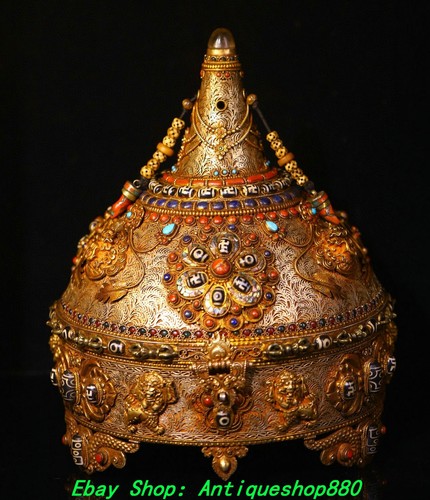 Old tibet silver gold - silver,