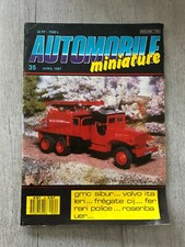 Magazine Automobile Miniature n°35 Avril 1987 52 pages Solido GMC Volvo Italeri