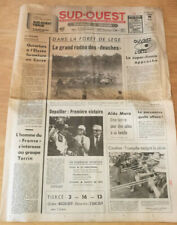 JOURNAL SUD OUEST 8 MAI 1978 RODEO DE CITROEN 2CV VICTOIRE PATRICK DEPAILLER