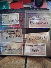 lot 6 billets france