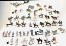 Lot De 50 Petits Soldat En Plat D Étain Vrac À Trier 