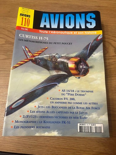 Revue avions 110 magazine - revue, n°110