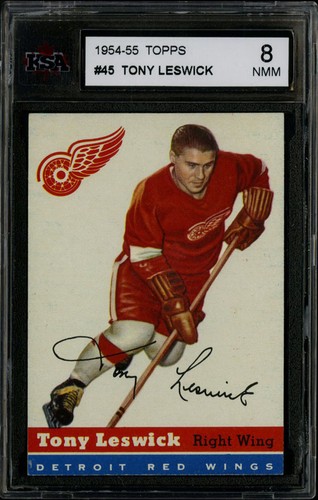 1954 topps hockey 45 - 1954-55, ~