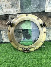 Ancien hublot de bateau canal