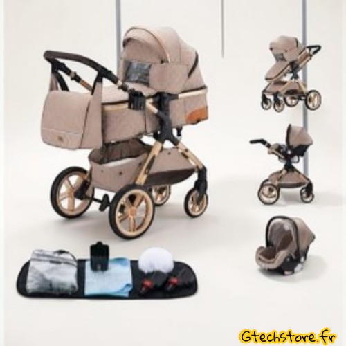 Poussette trio luxe - trio,
