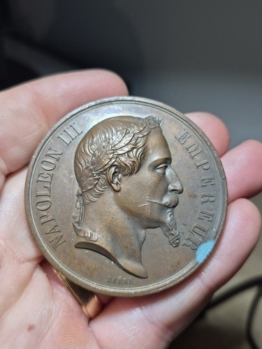 142 medaille napoleon iii - #142-43,