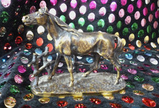 Sculpture bronze cheval Pierre Jules Mene miniature bronze horse XIXème