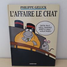 BD L'affaire le chat Philippe Geluck Casterman de 2001