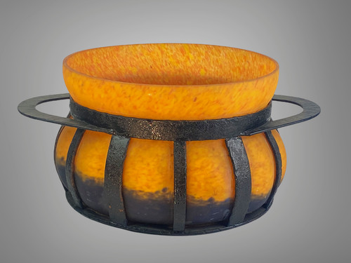 Coupe pate verre - de, orangÉ