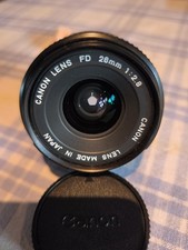 Objectif / Lens Canon FD 28mm F/2.8