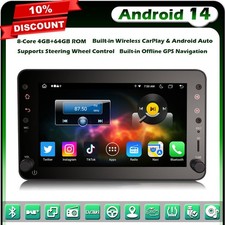 8-Cœur 64Go Android 14 Autoradio GPS DAB+ Alfa Romeo Spider Brera 159 Sportwagon