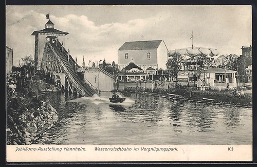Carte postale mannheim - carte,