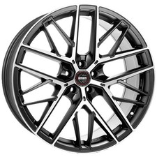 JANTES ROUES MOMO RFX-01 POUR VOLVO XC40 9X21 5X108 MATT BLACK POLISHED DA4