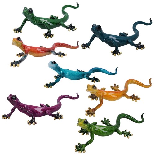 Gecko lézard résine - lézard, cabanon