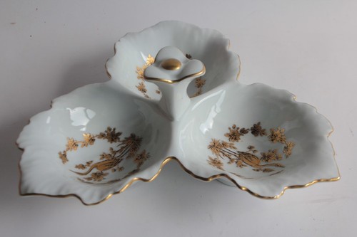 Plat mendiant porcelaine